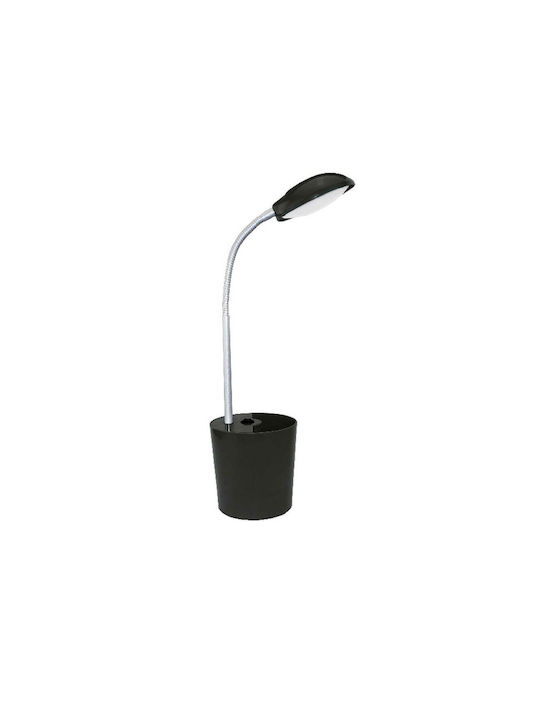 Aca 16035LEDBK Flexible Office LED Lighting Black