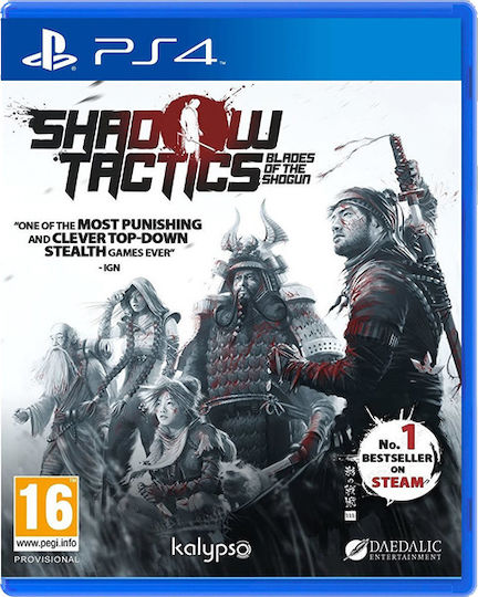 Shadow Tactics Blades of the Shogun PS4 Game