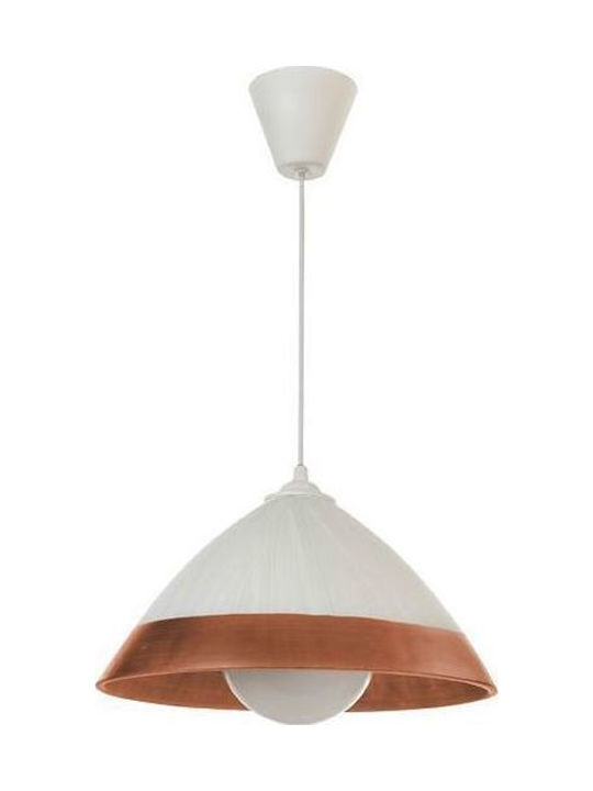 Inlight 4409Γ1 Pendant Light Suspension Bell for Socket E14, E.14 Brown 4409-Γ1-Καφέ