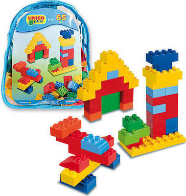 Androni Giocattoli Building Block Unico Plus for 1.5 - 5 years 65pcs