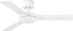 Faro Barcelona Mini Mallorca Ceiling Fan 106cm with Remote Control White