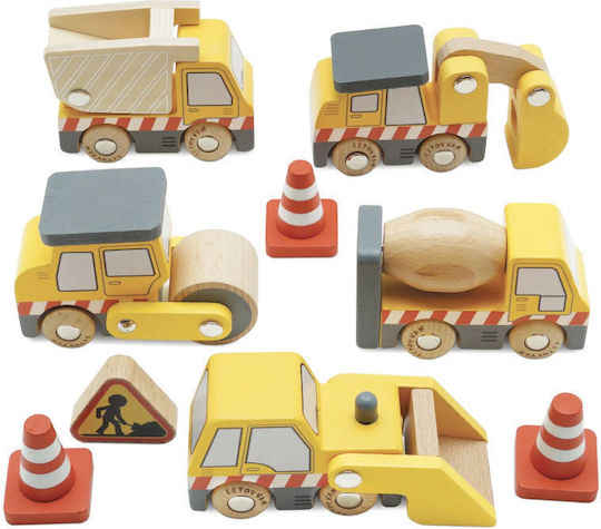 Le Toy Van Camion De Șantier Pentru 3+ Ani