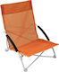 Campus Small Chair Beach with High Back Orange ...