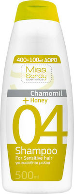 Miss Sandy Chamomil & Honey Șampoane pentru Fragil Păr 1x500ml