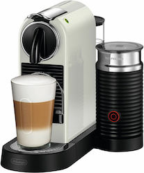 De'Longhi Citiz & Milk Καφετιέρα για Κάψουλες Nespresso Πίεσης 19bar με Αφρογαλιέρα White