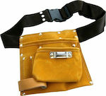 Amtech Leather Tool Belt with 6 Compartments