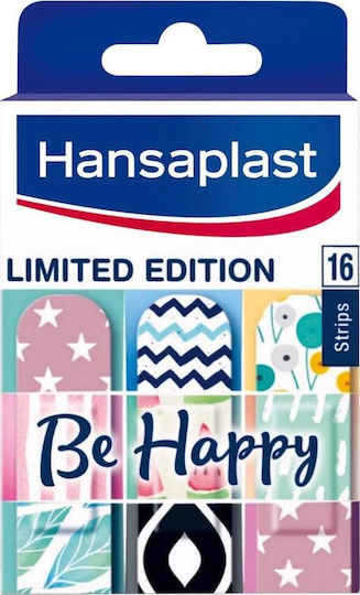 Hansaplast Limited Edition Be Happy Παιδικά Αυτοκόλλητα Επιθέματα 16τμχ