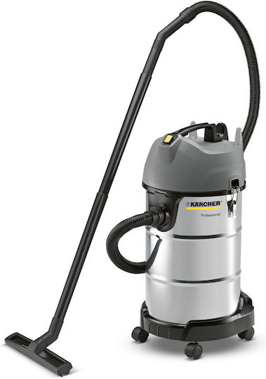 Karcher 38/1 Staubsauger Flüssigkeiten / Feststoffe 1500W mit Edelstahl Behälter 36Es