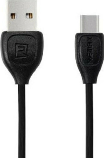Remax Lesu RC-050a USB 2.0 Cable USB-C male - USB-A Μαύρο 1m