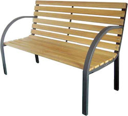 Bench Outdoor Wooden 120x62x82cm Bench Outdoor Wooden 120x62x82cm