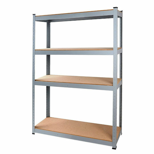 Tactix Рафтове Дексион 76x30.5x152.5см с 4 Брой Рафтa Обща Товароносимост 440кг