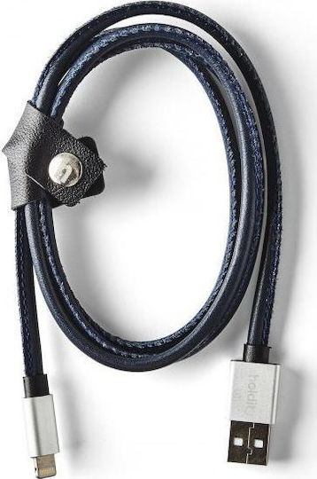 Holdit Braided USB-A la Cablu Lightning Gri 1.0m (612663)