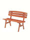 Hamond 2 Bank Außenbereich Holz 88x55x83cm