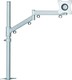 Edbak SV03 Stand Desk Mounted Monitor up to 27" with Arm White