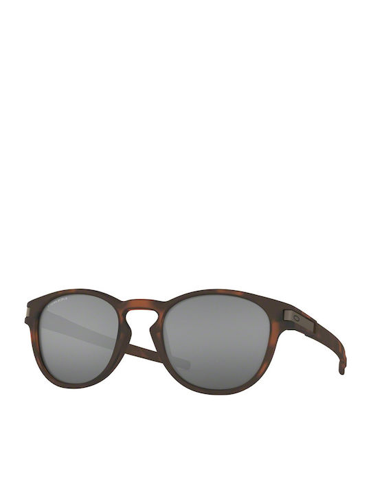 Oakley Latch Herren Sonnenbrille mit Schwarz Ku...