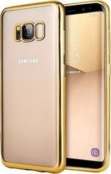 Forcell Plus Χρυσό Silicone Back Cover Gold (Galaxy S8+)