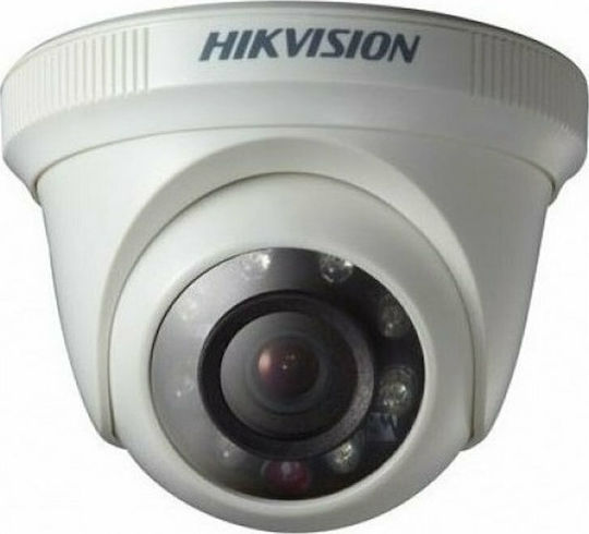 Hikvision DS-2CE56C0T-IRPF CCTV Cameră de Supraveghere HD 720P Rezistentă la apă cu Lentilă 2.8mm