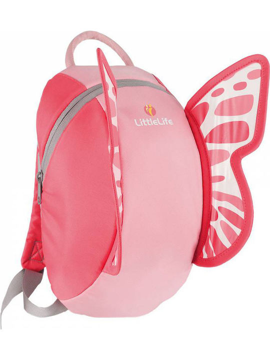 Littlelife Butterfly 6lt Σχολική Τσάντα Πλάτης Νηπιαγωγείου σε Ροζ χρώμα 6lt