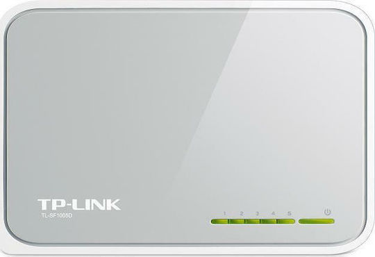 TP-LINK TL-SF1005D v13 Unmanaged L2 Switch με 5 Θύρες Ethernet