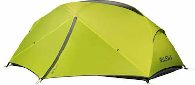 Salewa Denali IV 05629 Σκηνή Camping Ορειβασίας Πράσινη με Διπλό Πανί 4 Εποχών για 4 Άτομα Αδιάβροχη 3000mm 360x230x110εκ.