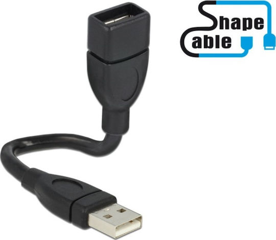 DeLock Converter USB-A male to USB-A female 1pcs 83497