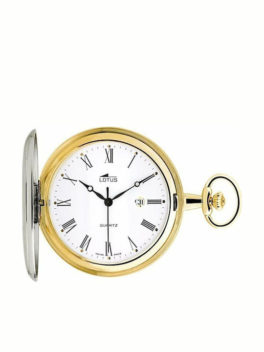 Lotus Watches Vintage Ceas de Buzunar pentru Bărbați 48.5mm Baterie