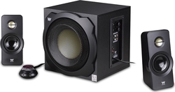 Woxter Big Bass 260 Computerlautsprecher 2.1 mit Leistung 150W in Schwarz Farbe