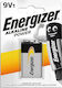 Energizer Power Αλκαλική Μπαταρία 9V 1τμχ