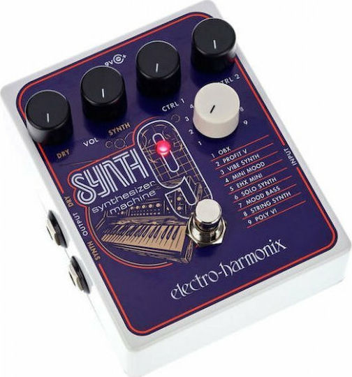 Electro-Harmonix SYNTH9 Machine Педал Ефект Синтезатор Електрическа китара и Електрически бас