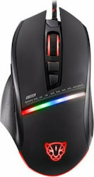 Motospeed V10 RGB Gaming Mouse 4000 DPI Black