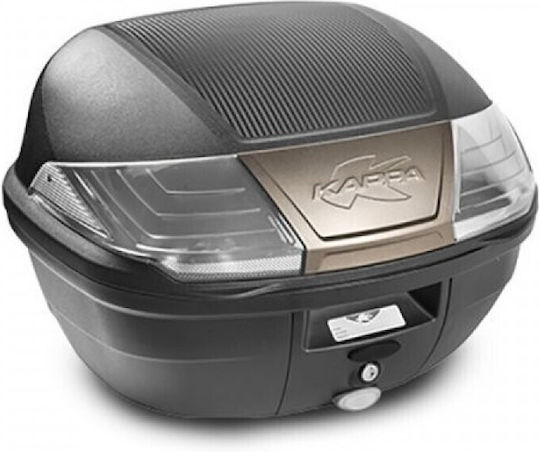 Kappa Moto K400 Monolock Motorcycle Top Case 40lt Black