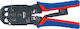 Knipex Ethernet Internet Cable Crimping Plier RJ45, RJ10 with Cable Cutter & Ratchet Mechanism (Length 200mm)
