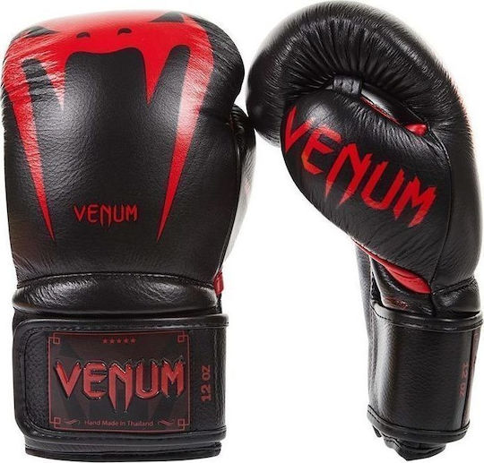 Venum Giant 3.0 02729 VENUM-2055 Boxing Gloves Leather for Match Black/Red