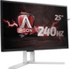 AOC Agon AG251FZ TN Монитор 24.5" FHD 1920x1080 240Hz с Време за Реакция 1мс GTG