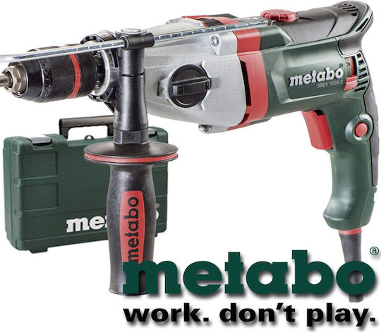 Metabo SBEV 1000-2 Impact Drill 1010W with Case