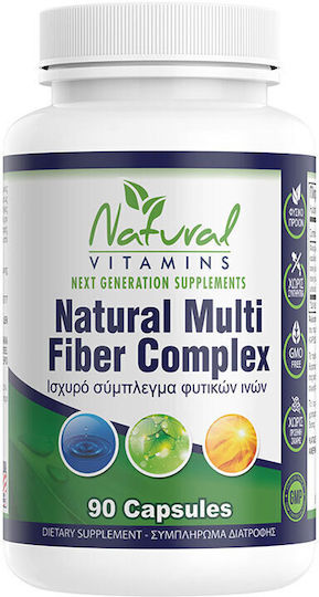 Natural Vitamins Natural Multi Fiber Complex Besonderes Nahrungsergänzungsmittel 90 Kapseln