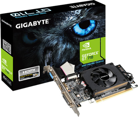Gigabyte GeForce GT 710 rev. 2.0 2GB GDDR3 Graphics Card