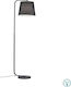 Viokef Cobbe Floor Lamp H164xW48cm. with Socket for Bulb E27 Black