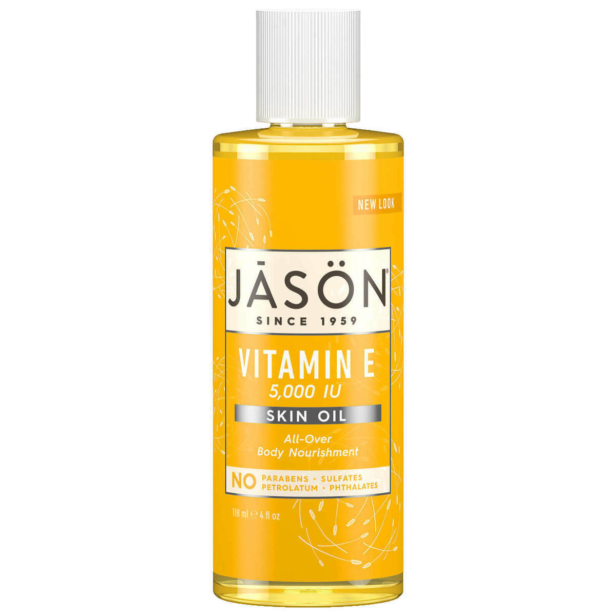 Jason Βιολογικό Αμυγδαλέλαιο για Μασάζ Vitamin E 5,000 IU All Over