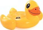Intex Mega Inflatable Ride On Duck with Handles Yellow 221cm
