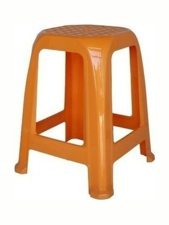 Plastic Stool Outdoor 85.505 Κροκί 1pcs 26.5x26.5x47cm