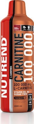 Nutrend Carnitine Συμπλήρωμα Διατροφής με Καρνιτίνη 100000mg και Γεύση Πορτοκάλι 1000ml