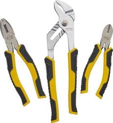 Stanley Control Grip Pliers set Straight Length 180mm 3pcs