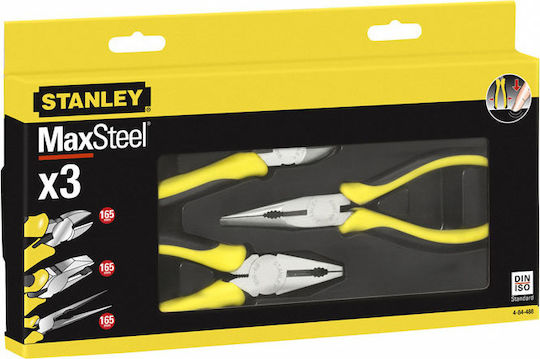 Stanley Σετ Πένσες Κυρτές Maxstell Μήκους 160mm 3τμχ
