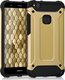 KWmobile Robust Umschlag Rückseite Kunststoff Gold (Huawei P10 Lite)