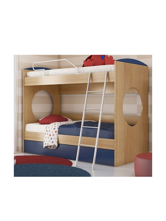 practitioner Unconscious stool Παιδικό Κρεβάτι Κουκέτα για Στρώμα 90x190cm Μπλε Δρυς Λήμνος 7 1807 |  Skroutz.gr