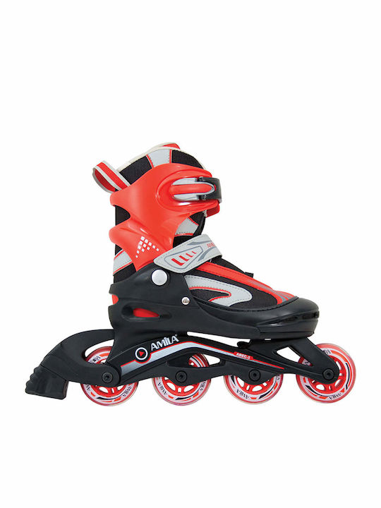 Amila Inline Rollers Κόκκινα Παιδικά