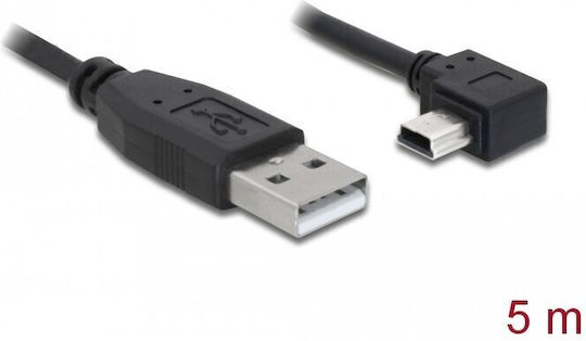DeLock 5m USB 2.0 Cable A-Male to mini B-Male (82684)
