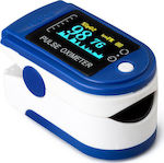 JKZ 301 Fingertip Pulse Oximeter with LED display Blue