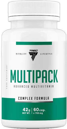 Trec Multi Pack Πολυβιταμίνη για Ενέργεια & Ενίσχυση του Ανοσοποιητικού 60 κάψουλες